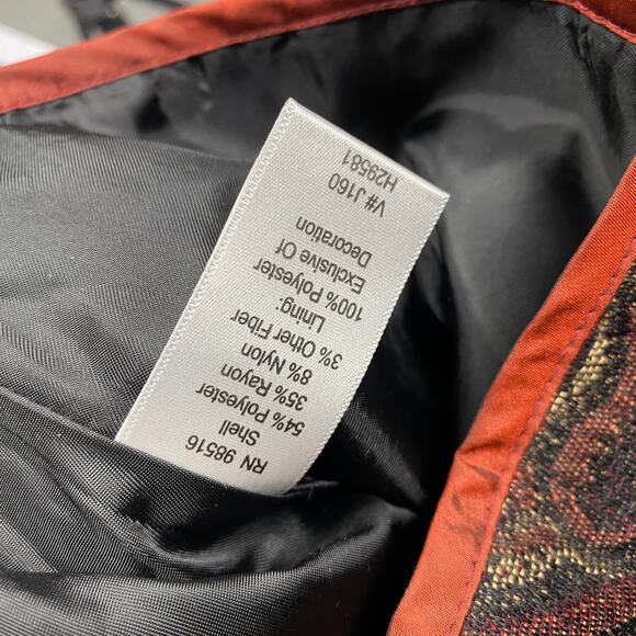 Vintage Coldwater Creek Womens Size S Quilted Embroidered Button Up Vest - Picture 7 of 7